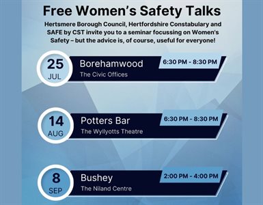 Find out about our free women's safety sessions taking place across the borough