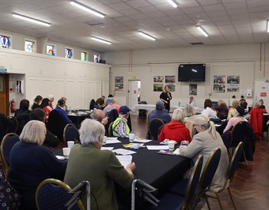 Over 60s in Hertsmere received valuable advice and support at our Older Person's Activity Learning and Safety event in Borehamwood earlier this month